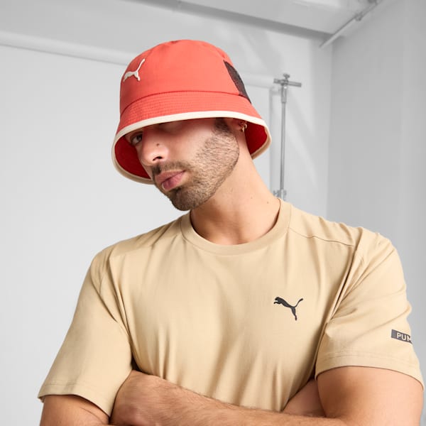 Chapeau de pêcheur Principle 2.0, MEDIUM RED, extralarge